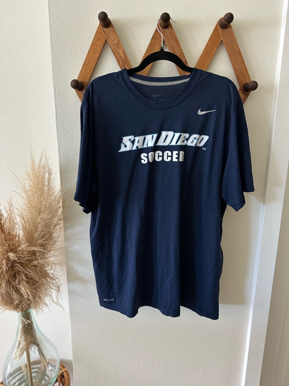 Nike Men's Navy USD San Diego Soccer Tee SZ XL